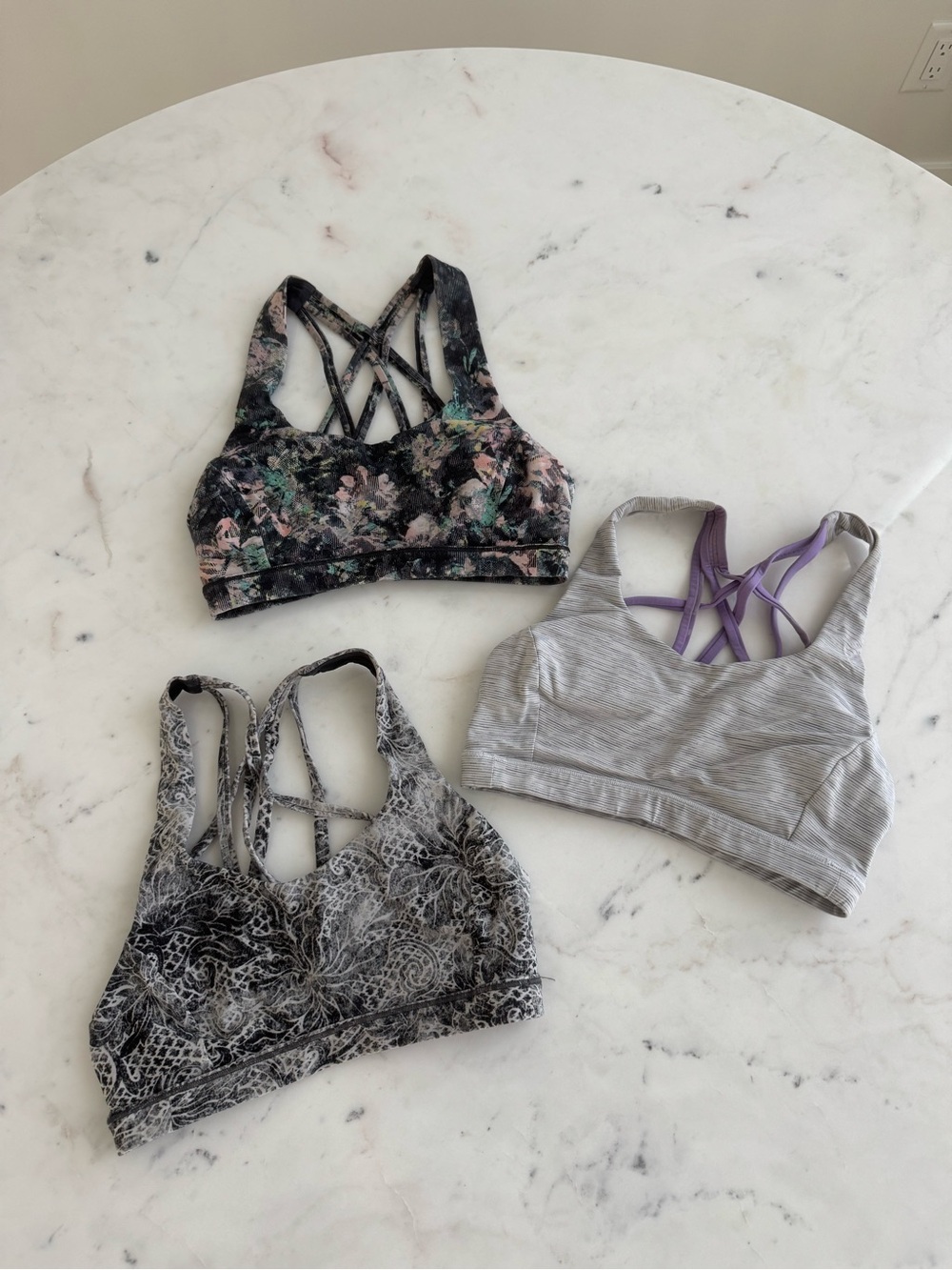 Lululemon Sports Bras Bundle of 3 | Size 4 | Workout & Lounge Bras